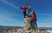 La nostra prima in MONTE SECCO (2293 m) …tra le nuvole ! il 1 novembre 2013 